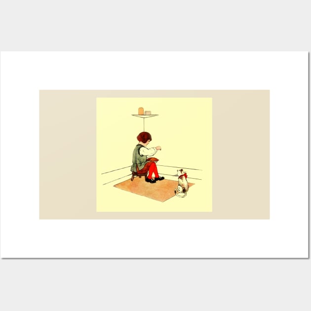 Little Jack Horner Wall Art by PictureNZ